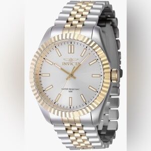 Invicta Two-Tone Silver and Gold Watch